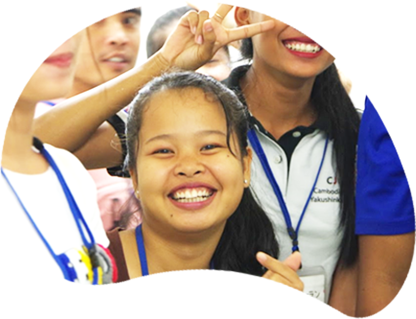 研修センターの生徒さん